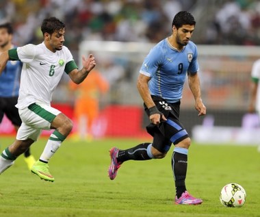 Luis Suarez zagrał w meczu Urugwaju