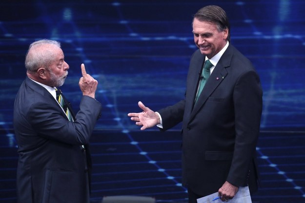 Luiz Inácio Lula da Silva (L) i Jair Bolsonaro (P) /	Sebastiao Moreira /PAP/EPA