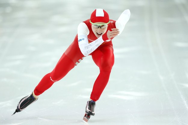 Luiza Złotkowska w biegu na 1000 m /VINCENT JANNINK /PAP/EPA