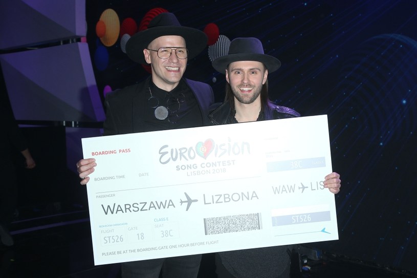Lukas Meijer i Gromee podczas eliminacji. Eurowizja 2018 /MWMedia
