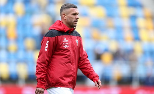Lukas Podolski przejmuje Górnika Zabrze. Decydujący moment