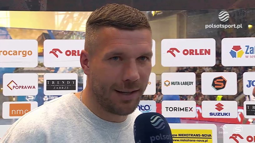 Lukas Podolski: To twarda gra, tak jak lubię. WIDEO