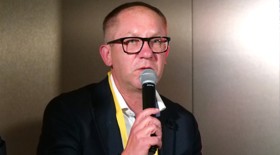 Łukasz Borowiak, prezydent Leszna /Krzysztof Nepelski /RMF FM