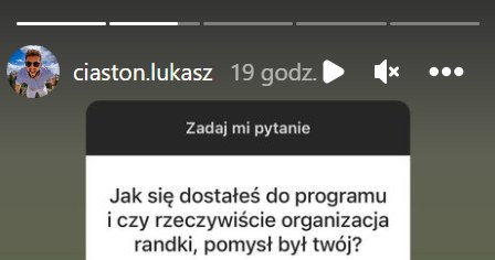 Łukasz Ciastoń opowiedział o randce z Dodą /@ciaston.lukasz /Instagram