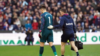 Łukasz Fabiański z kontuzją. Złamana kość policzkowa