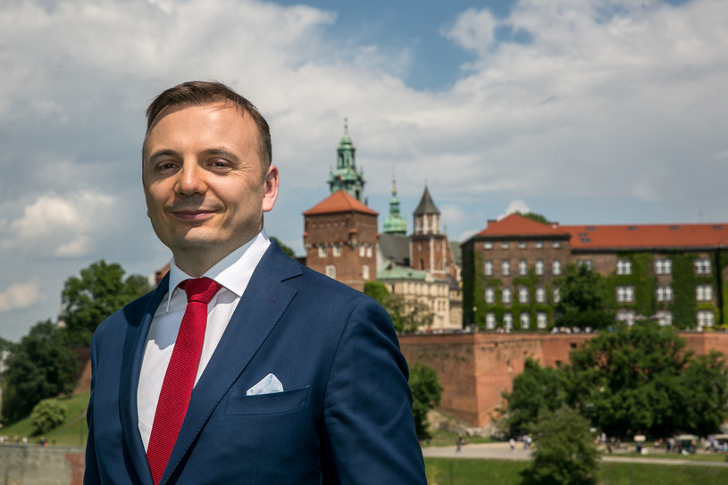 Łukasz Gibała ogłosił start w wyborach na prezydenta Krakowa /FOT. ANNA KACZMARZ / DZIENNIK POLSKI / POLSKA PRESS /East News