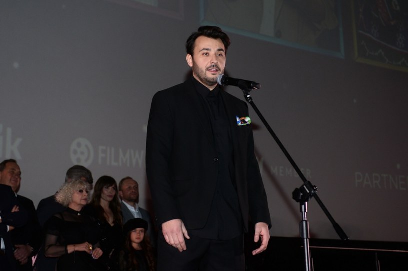 Łukasz Jaworski na premierze filmu "Listy do M. 5" / VIPHOTO/East News /East News