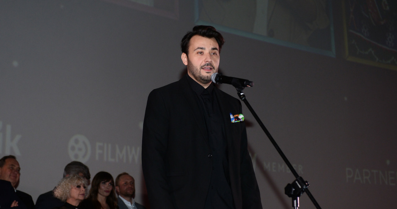 Łukasz Jaworski na premierze filmu "Listy do M. 5" / VIPHOTO/East News /East News