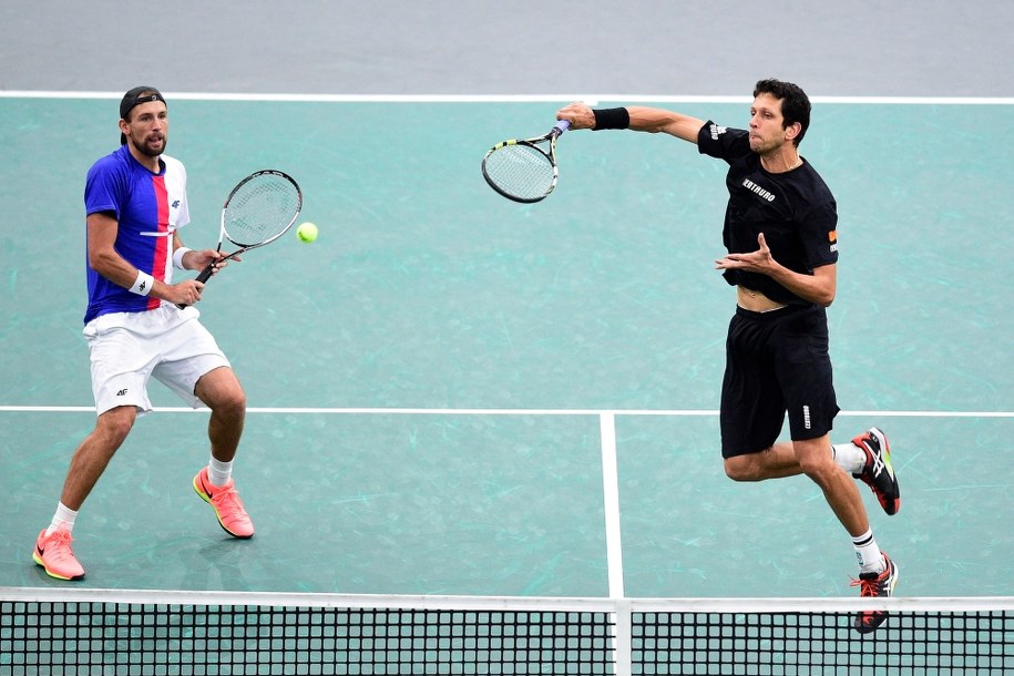 Łukasz Kubot i Marcelo Melo /JB Autissier / Panoramic /PAP/EPA