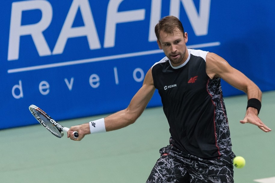 Łukasz Kubot zagra o finał debla /Maciej Kulczyński /PAP