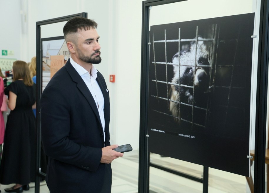 Łukasz Litewka w Sejmie /Paweł Wodzyński /East News