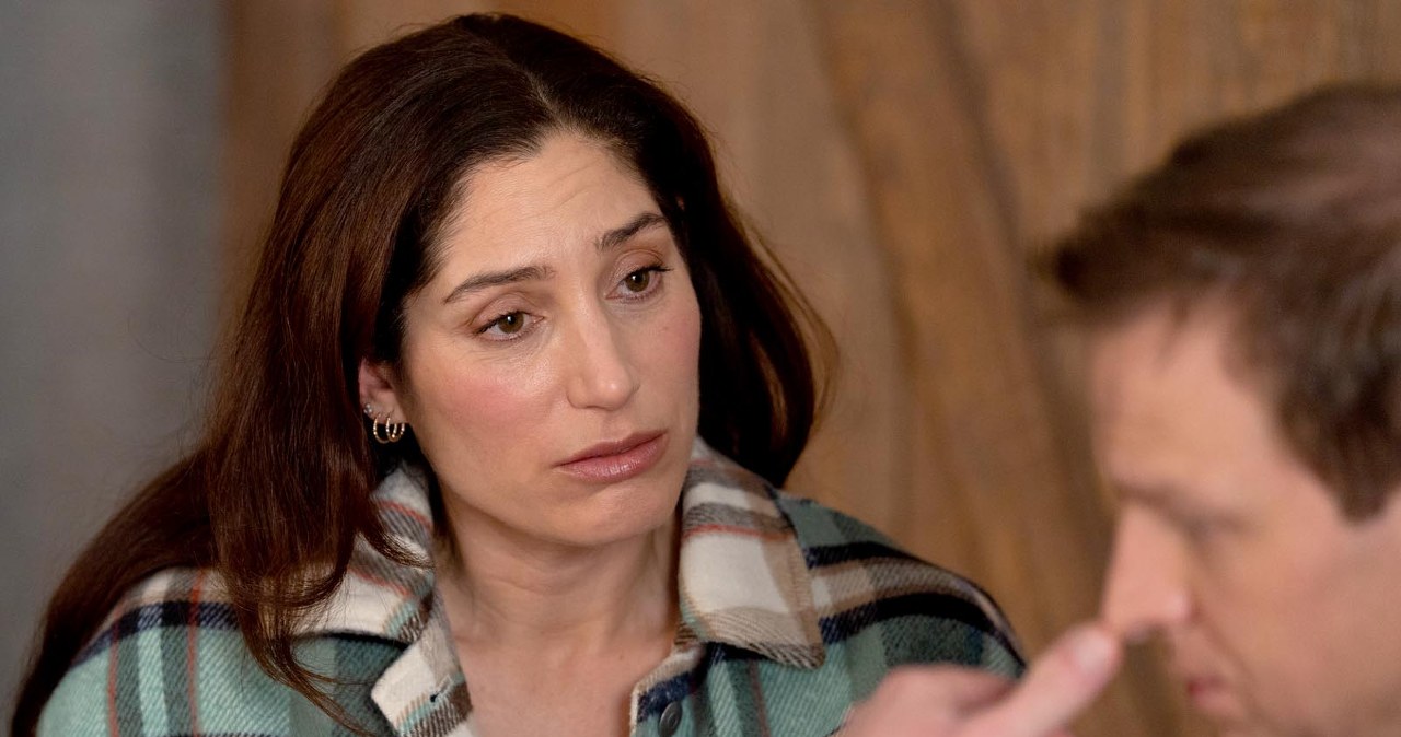 Łukasz (Michał Rolnicki) opowie Celinie (Orina Krajewska) o problemach z synem /Źródło: AIM