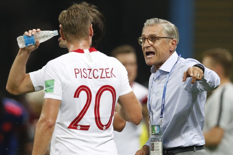 Łukasz Piszczek i Adam Nawałka /ROBERT GHEMENT /PAP/EPA