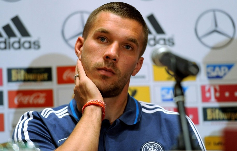 Łukasz Podolski będzie grał w Górniku Zabrze /Bartłomiej Zborowski /PAP