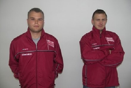 Łukasz Rutkowski (z lewej) i Marek Rączka /www.cracovia.pl