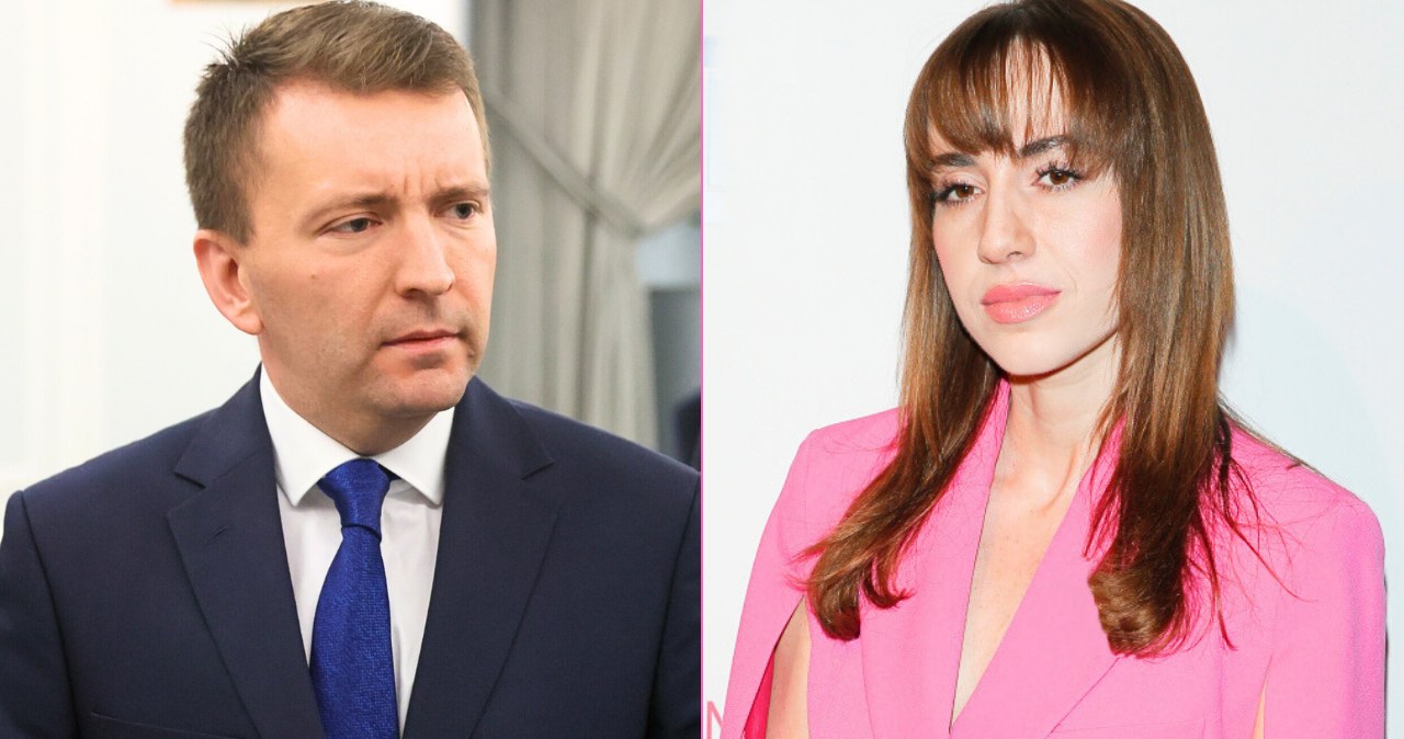 Łukasz Schreiber i Marianna Schreiber spotkali się w sądzie /Wojciech Olkuśnik/ East News /AKPA