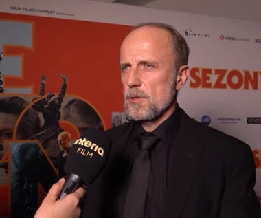 Łukasz Simlat o odgrywaniu roli aktora. Premiera filmu "Sezony"