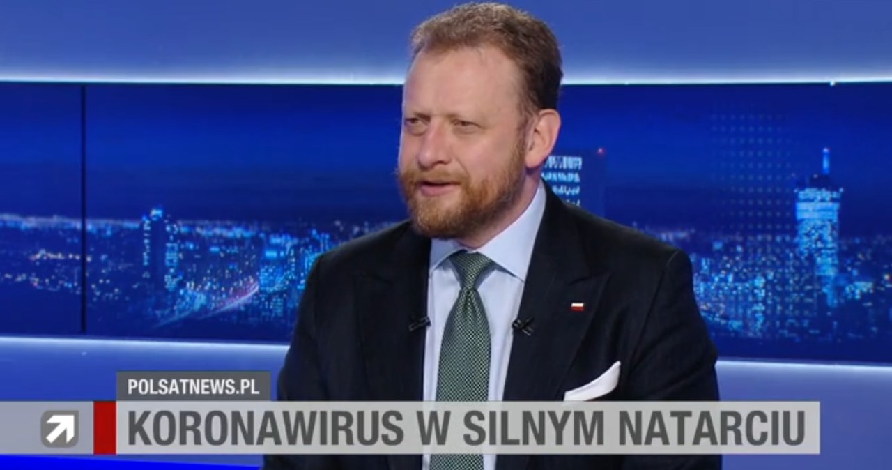 Łukasz Szumowski w programie "Gość Wydarzeń" /materiał zewnętrzny