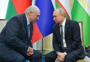 Łukaszenka i Putin omówili współpracę w sferze obronności