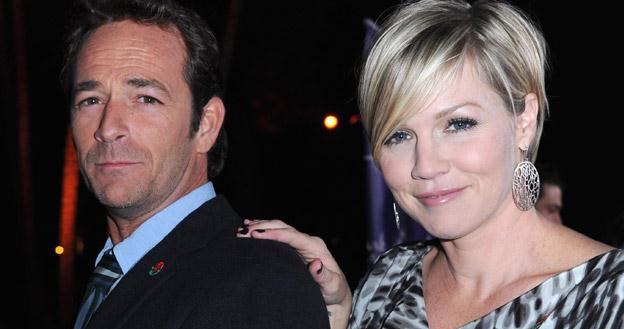 Luke Perry i Jennie Garth po raz kolejny wystąpią razem w serialu / fot. Alberto E. Rodriguez /Getty Images/Flash Press Media