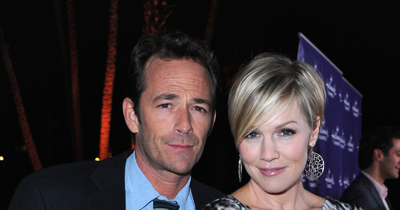 Luke Perry i Jennie Garth /Alberto E. Rodriguez /Getty Images