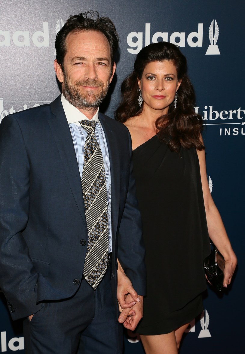 Luke Perry i Wendy Madison Bauer /East News