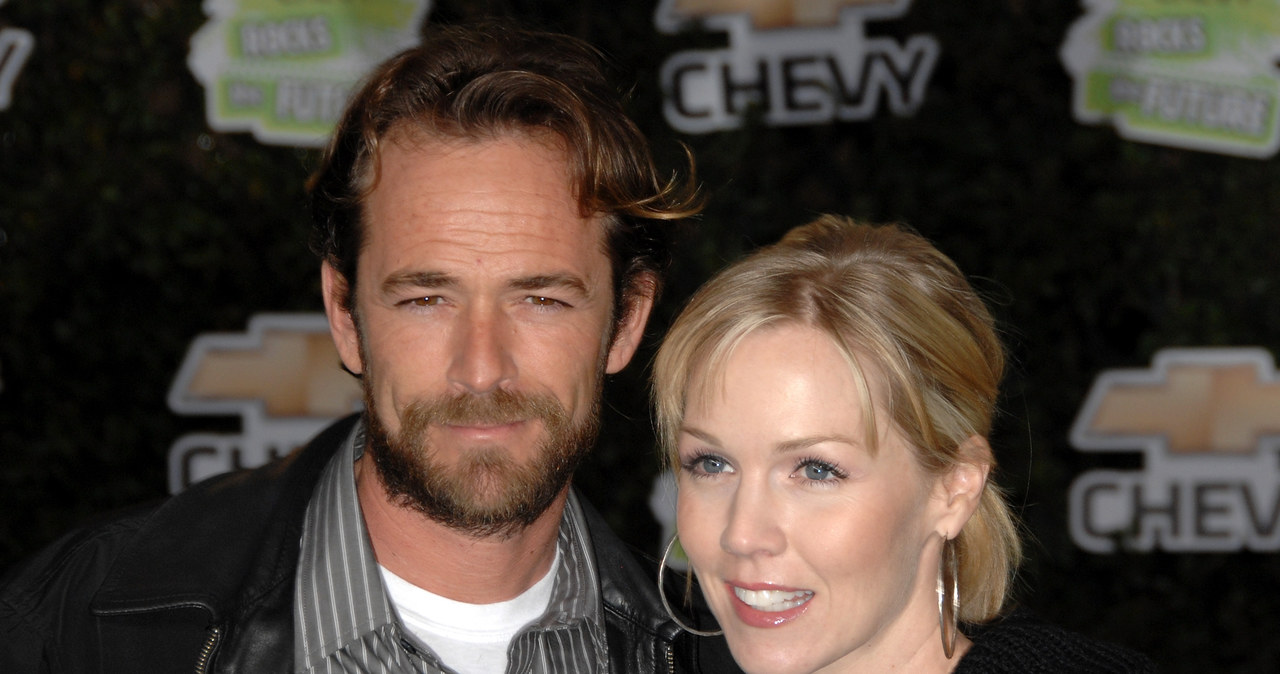 Luke Perry, Jennie Garth /Jean-Paul Aussenard/WireImage /Getty Images