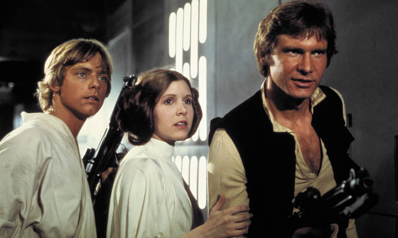 Luke Skywalker, księżniczka Leia i Han Solo /materiały prasowe