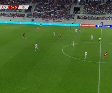 Luksemburg - Islandia 3:1. Skrót meczu. WIDEO