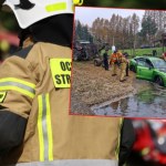 Luksusowe audi za 300 tys. zł wpadło do jeziora. Policja wyjaśnia incydent
