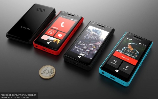 Lumia 330 - koncept /materiały prasowe