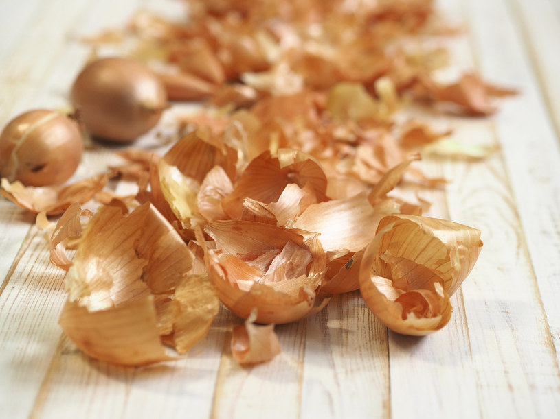 Łupiny z cebuli mają wiele właściwości zdrowotnych i pomagają w walce z infekcjami /123RF/PICSEL