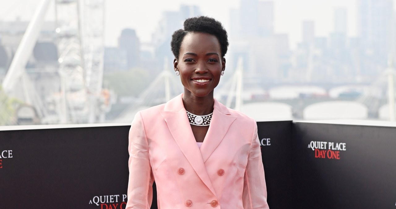 Lupita Nyong'o promuje "Ciche Miejsce 3" w Londynie /Dave Benett/amfAR/Dave Benett/Getty Images /Getty Images