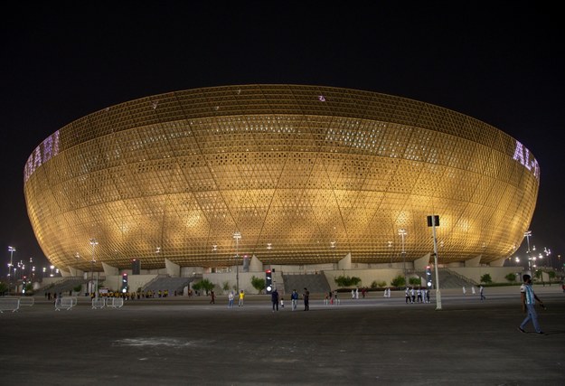 Lusail Stadium /Noushad Thekkayil /PAP/EPA