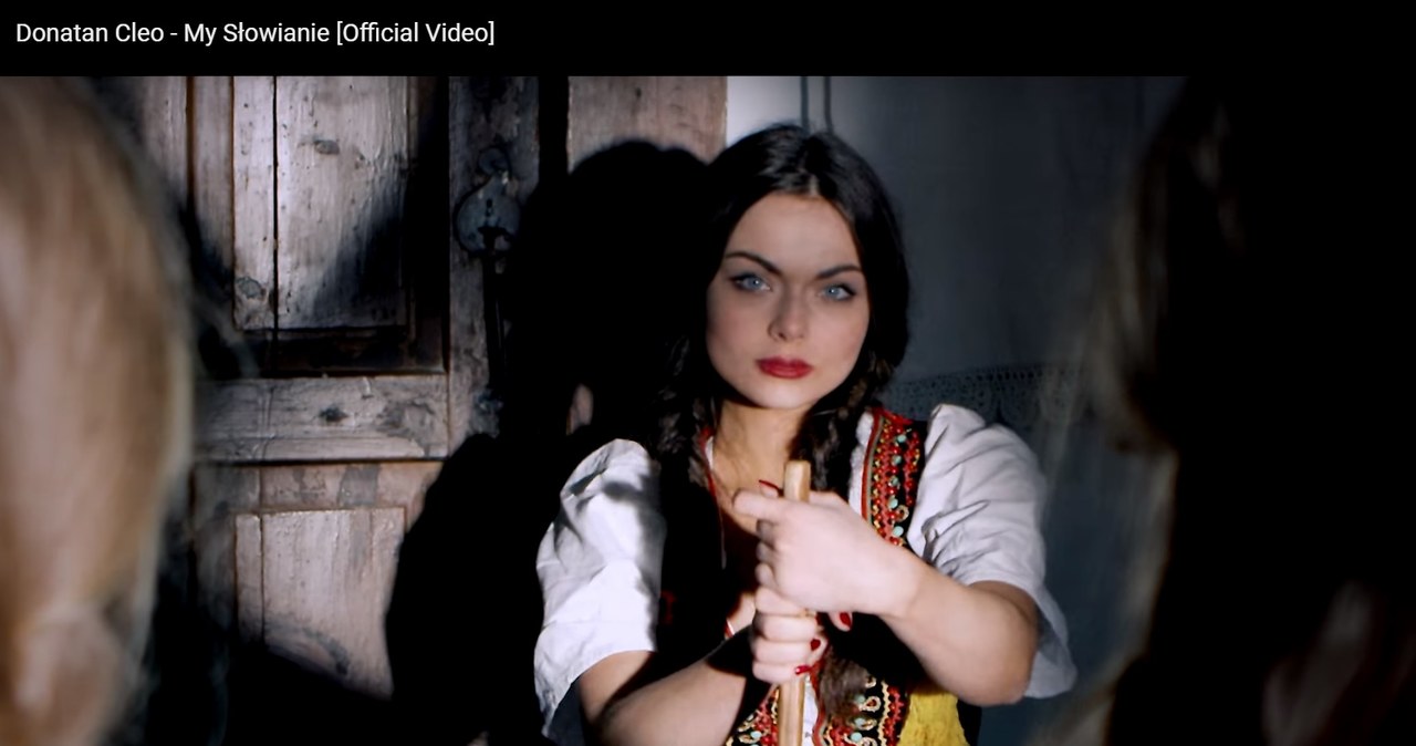 Luxuria Astaroth w teledusku Donatana i Cleo "My Słowianie" /YouTube /materiał zewnętrzny
