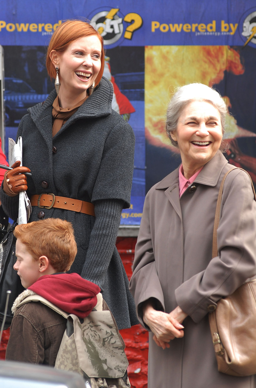 Lynn Cohen i Cynthia Nixon w "Seksie w wielkim mieście" /Bobby Bank /Getty Images