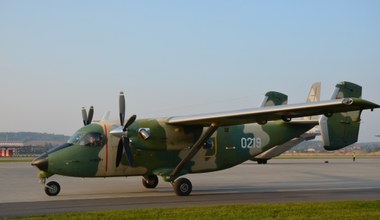 M-28 B – Bryza z Mielca na lotnisku w Balicach   