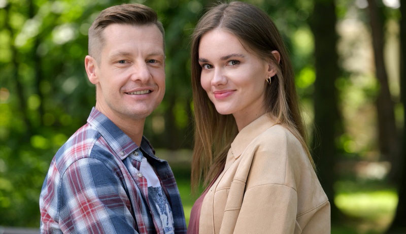 "M jak miłość": Dominika Kachlik (Franka) i Rafał Mroczek (Paweł) /AIM