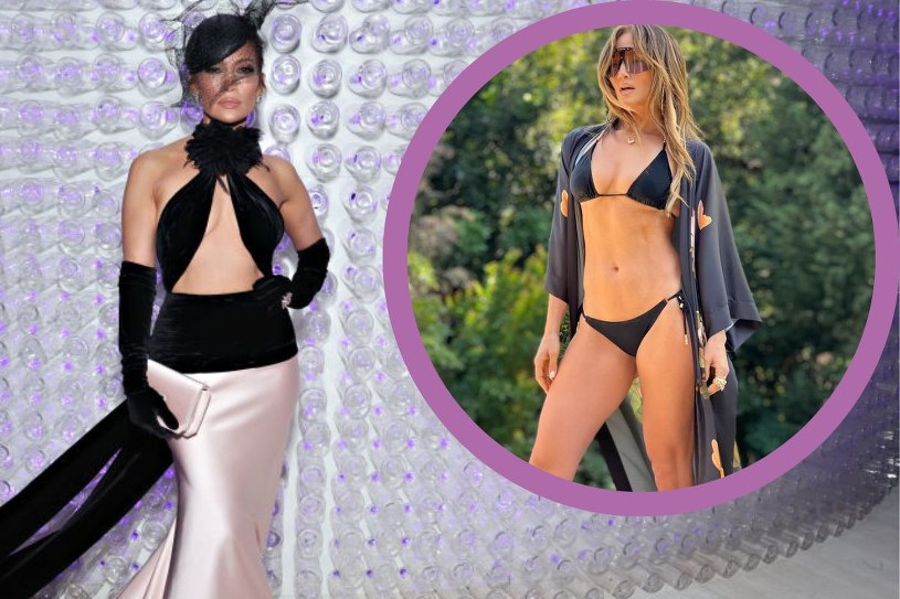 Ma 54 lata i zachwycające ciało. Sprytny i tani trik Jennifer Lopez na cellulit 
