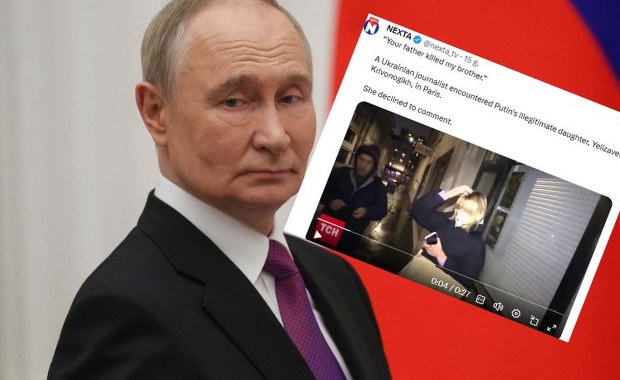 Ma być córką Putina. Tak zareagowała na pytanie o Ukrainę