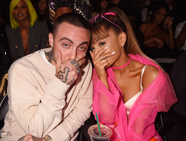 Mac Miller i Ariana Grande /Jeff Kravitz /Getty Images