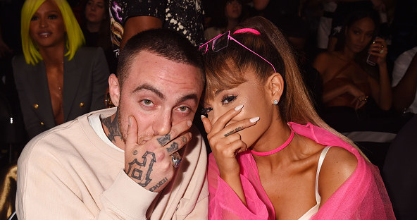 Mac Miller i Ariana Grande /Jeff Kravitz /Getty Images