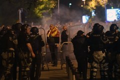 Macedonia: Demonstracje przed parlamentem, policja użyła granatów hukowych