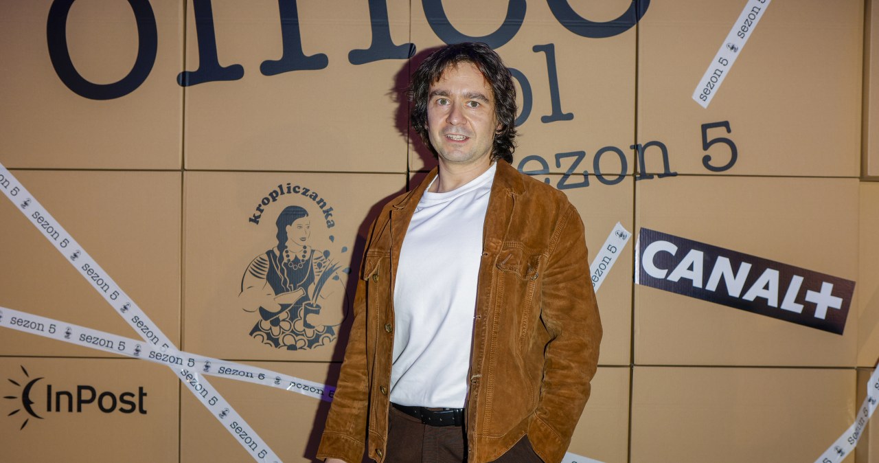 Maciej Bochniak na premierze piątego sezonu "The Office PL" /Podlewski /AKPA