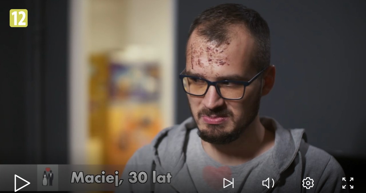 Maciej, bohater programu "Ślub od pierwszego wejrzenia" /player.pl /TVN