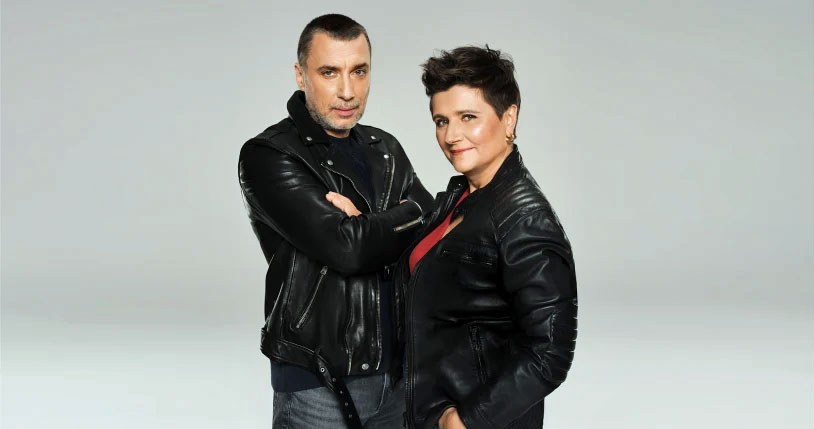 Maciej Dębosz i Anna Potaczek, czyli gwiazdy serialu "Detektywi" /TVN /materiały prasowe