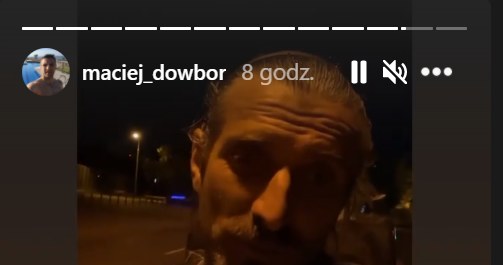 Maciej Dowbor prosi o pomoc / Zdjęcie pochodzi z https://www.instagram.com/maciej_dowbor/?hl=pl /Instagram/maciej_dowbor