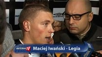 Maciej Iwański o meczu z Wisłą