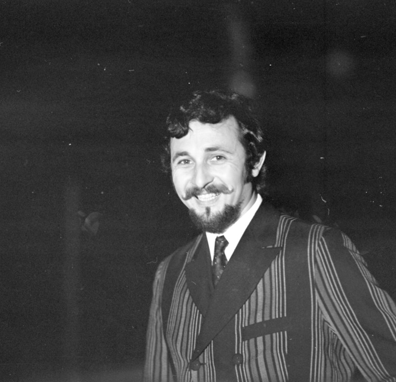 Maciej Kossowski na Festiwalu w Opolu w 1969 r. /Andrzej Wiernicki /Agencja FORUM
