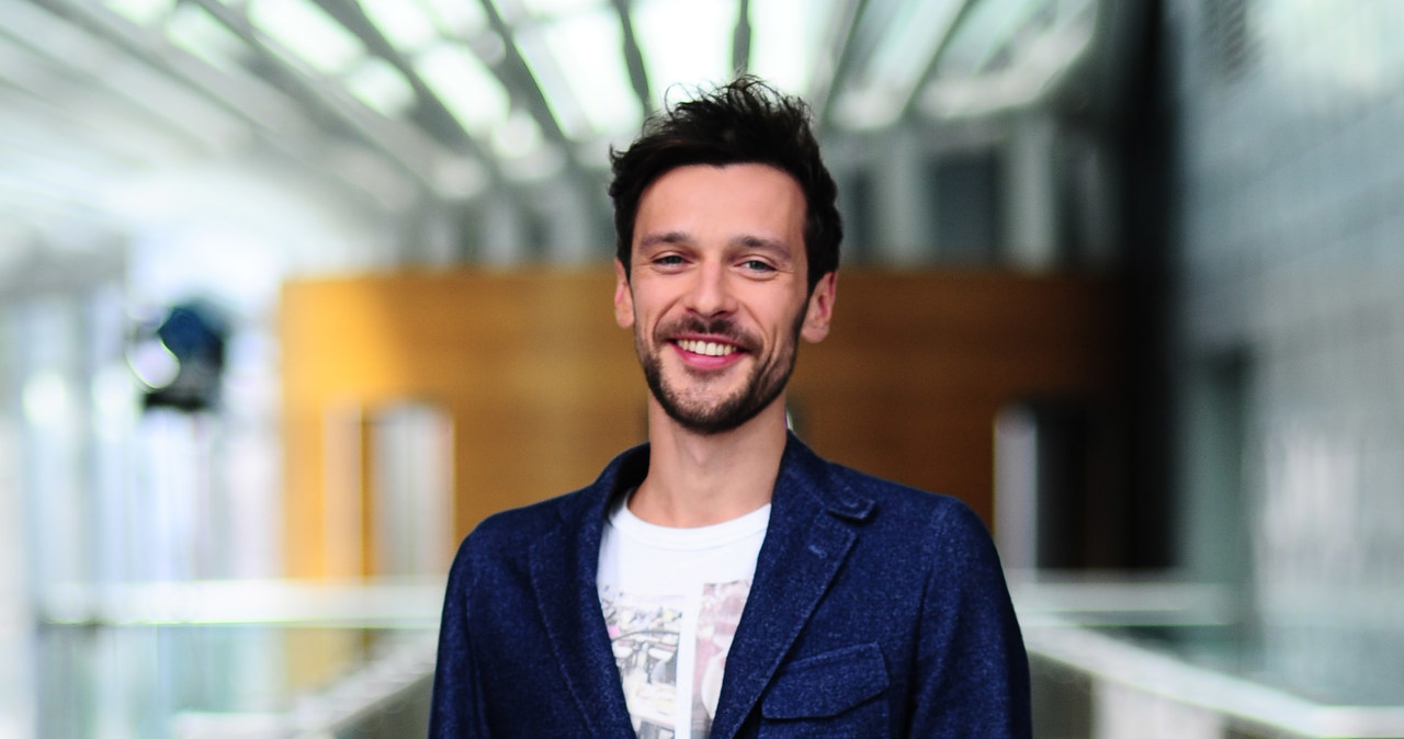Maciej Łagodziński, chłopak z reklamy sieci komórkowej /Maciej Biedrzycki /Agencja FORUM